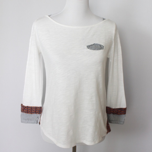 Anthropologie Tops - Anthropologie Little Yellow Button Shirt TT11